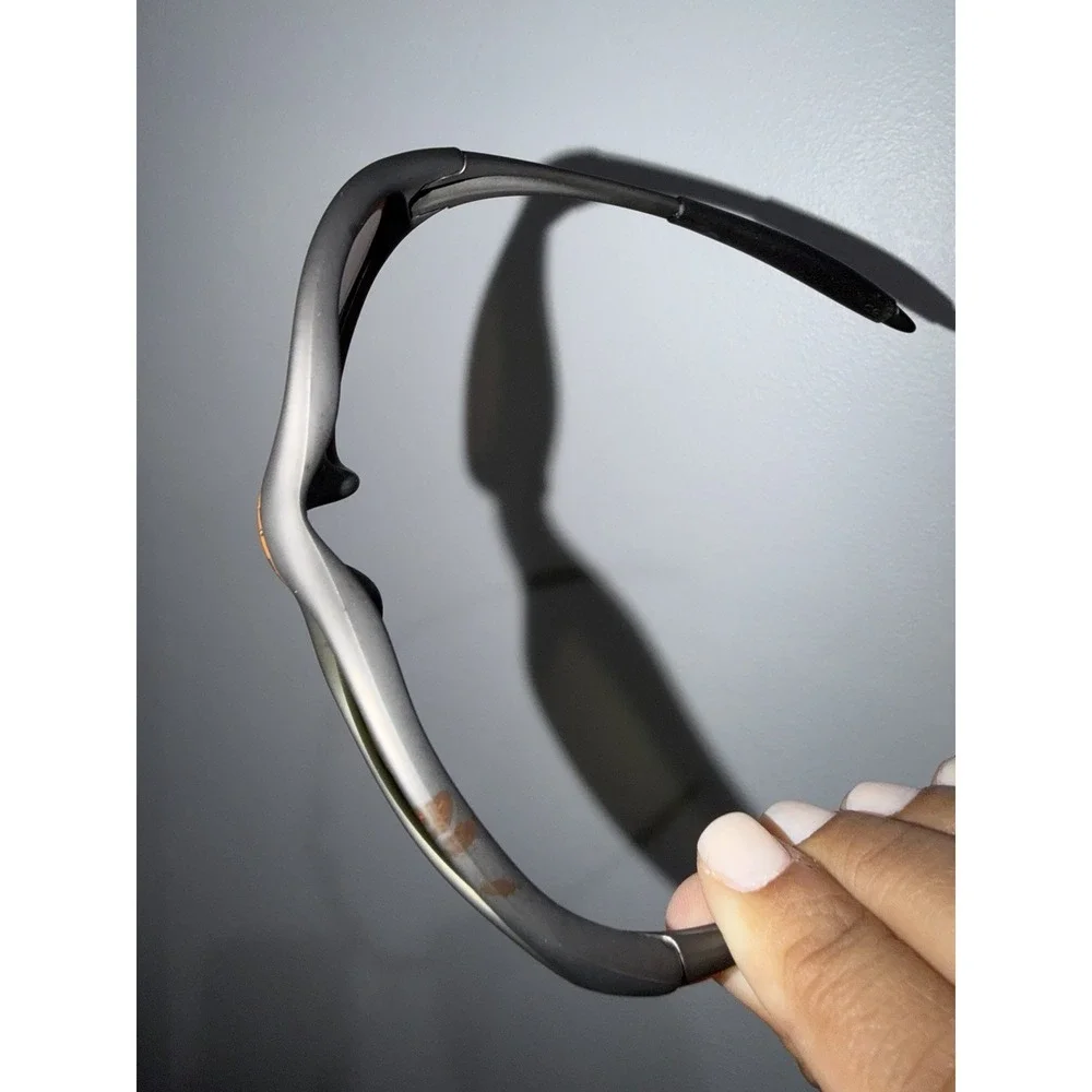 Oakley Minute Dark Gray Frame with Fire Iridium‎ Polarized Lens Y2K